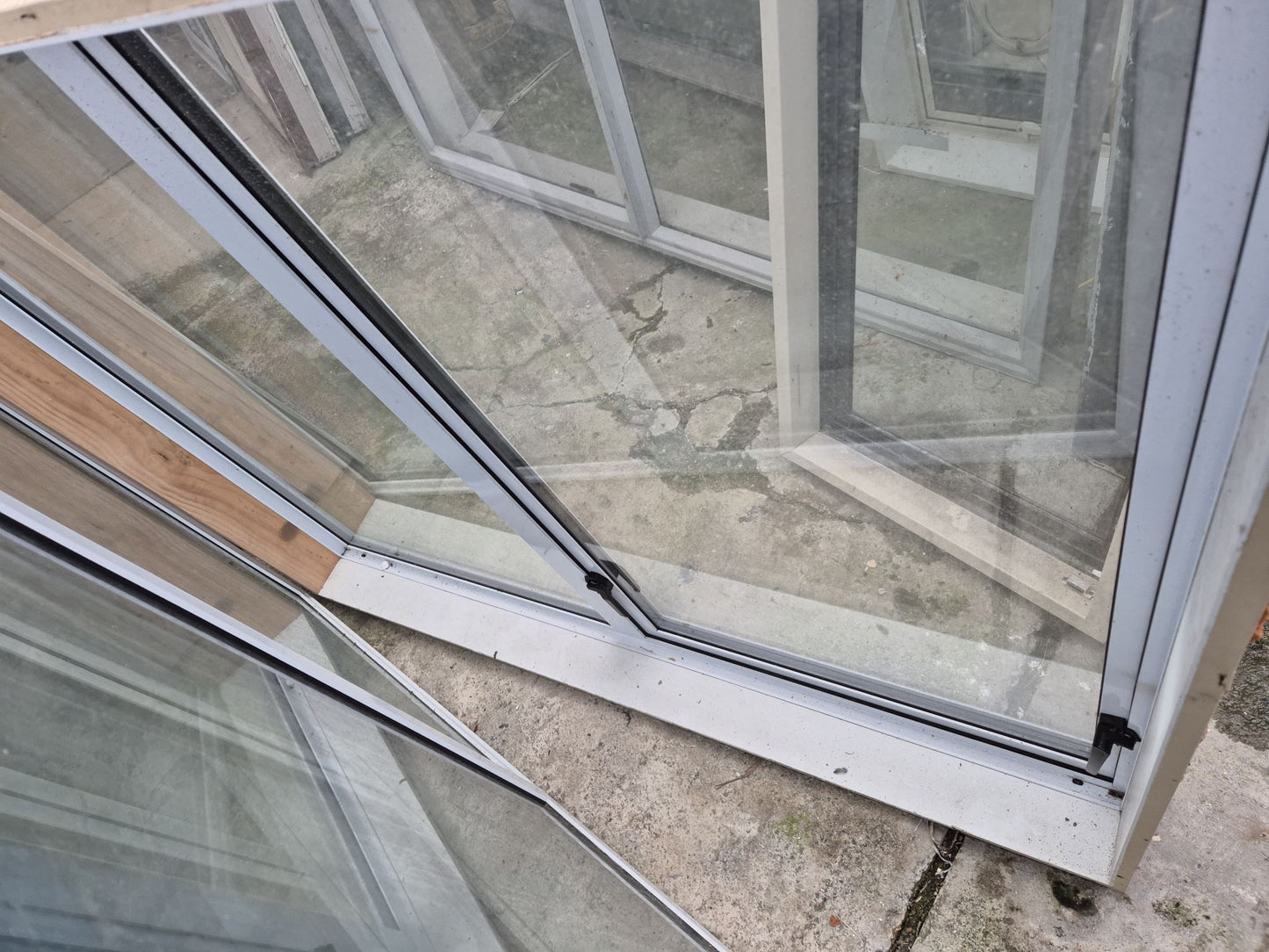 White Double Glazed window 1200 H x 1480 W #2053