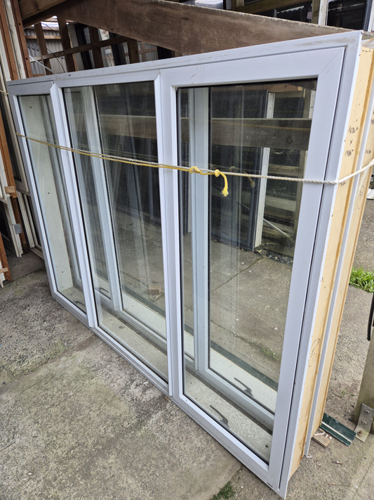 White Aluminium Window 1450 H x 1980 W #2156