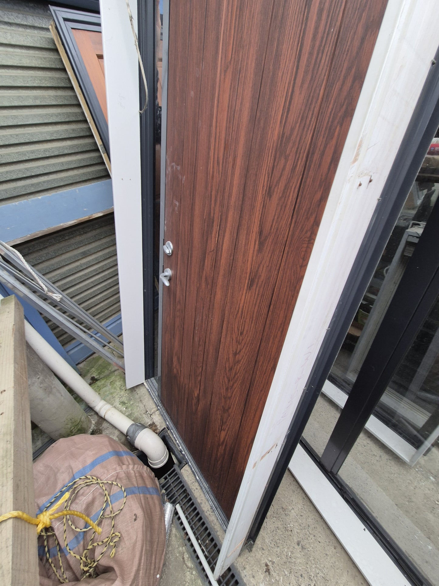 Grey Friars Entranceway Door with Sidelight 2.2 H x 1.1 W #2104