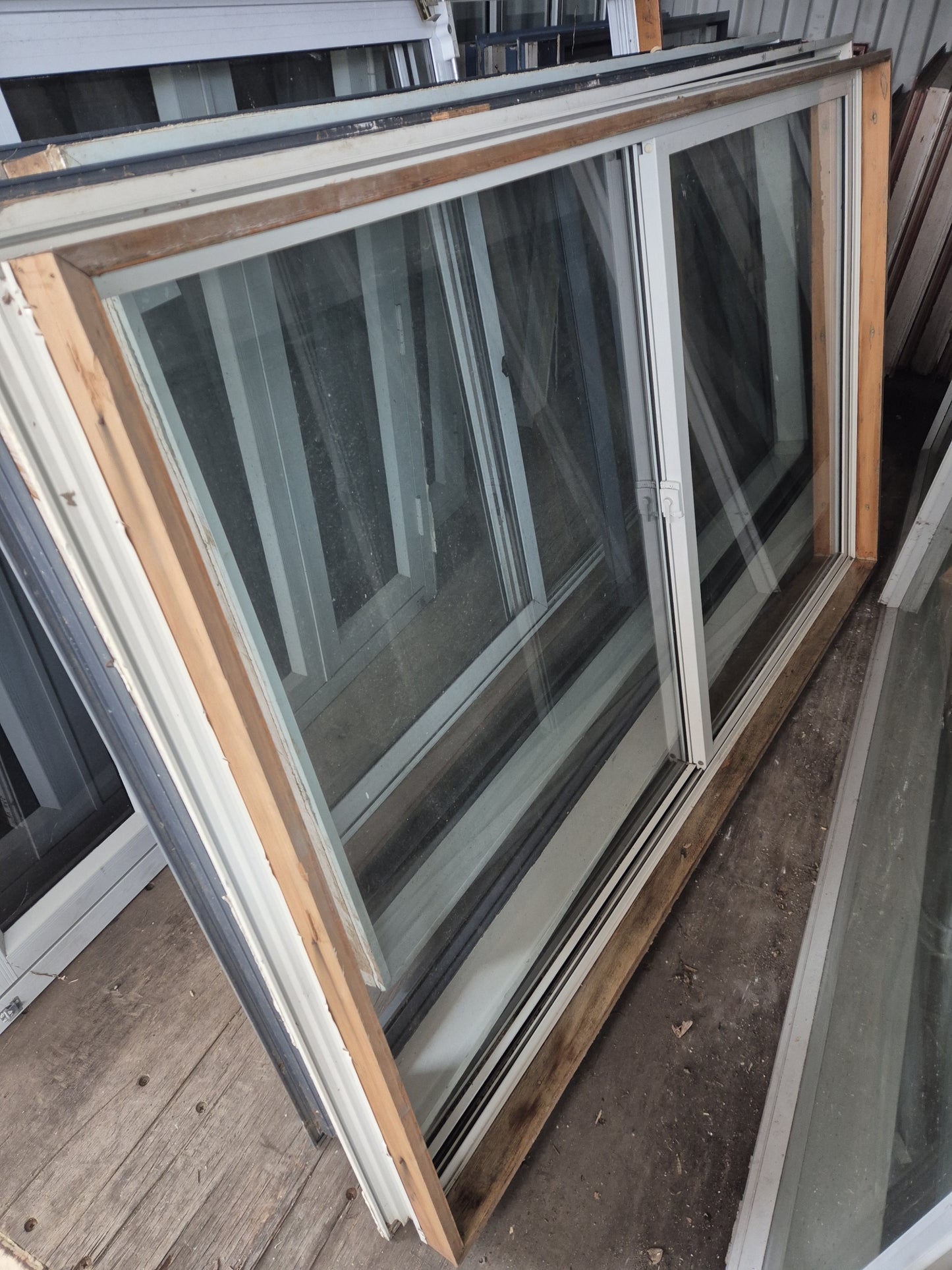 Modern White Sliding Window 1.2 m H x 2 m W #2106