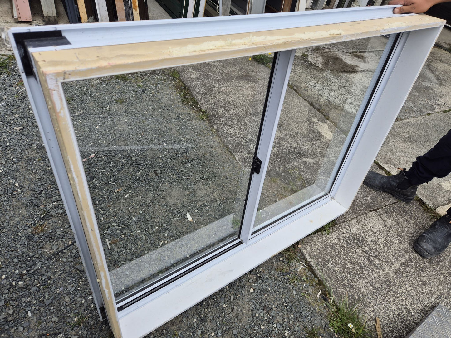 White Sliding Window 1 H x 1.3 W #2233