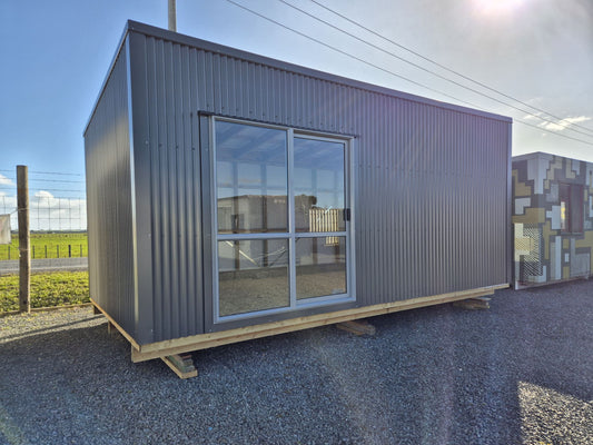 NEWLY BUILT Corrugated Coloursteel Shell Stage Cabin 6 m L x 3 m W 18m2