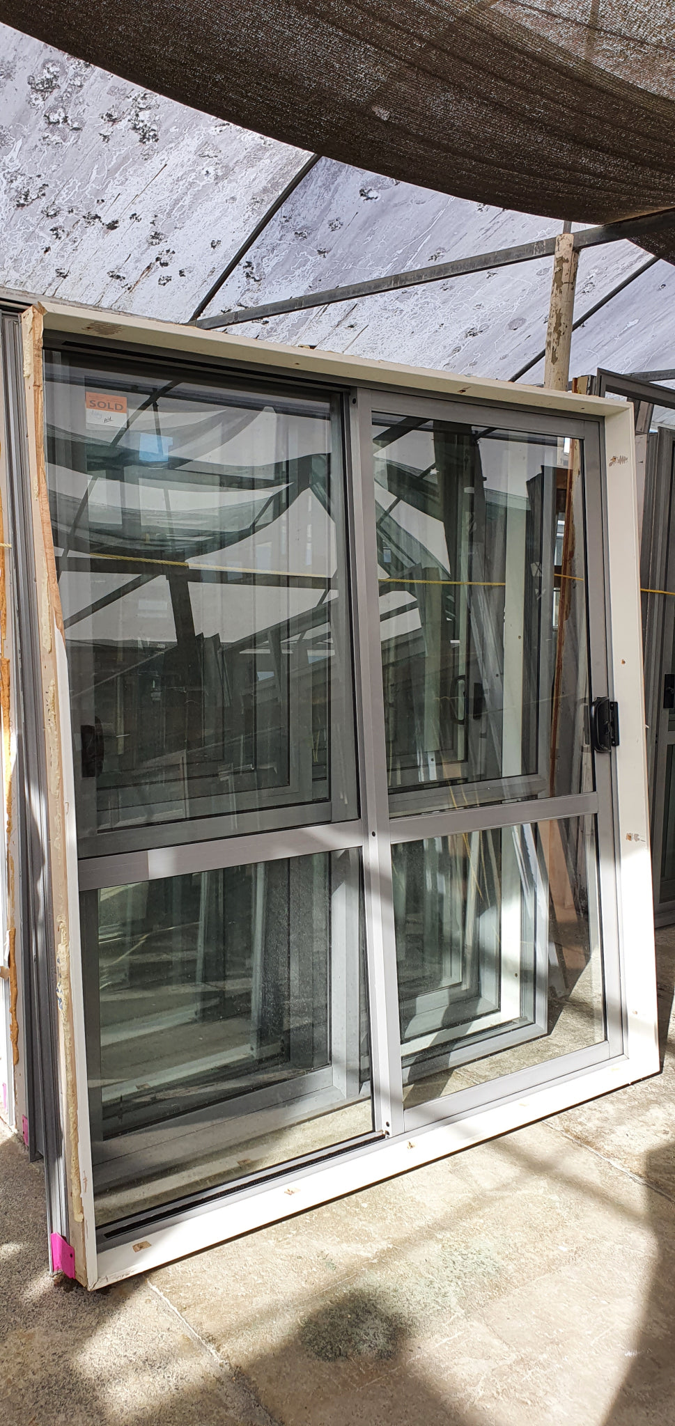 Grey Ranchslider 1960 H x 1.8 W #RSK5B Slides L-R