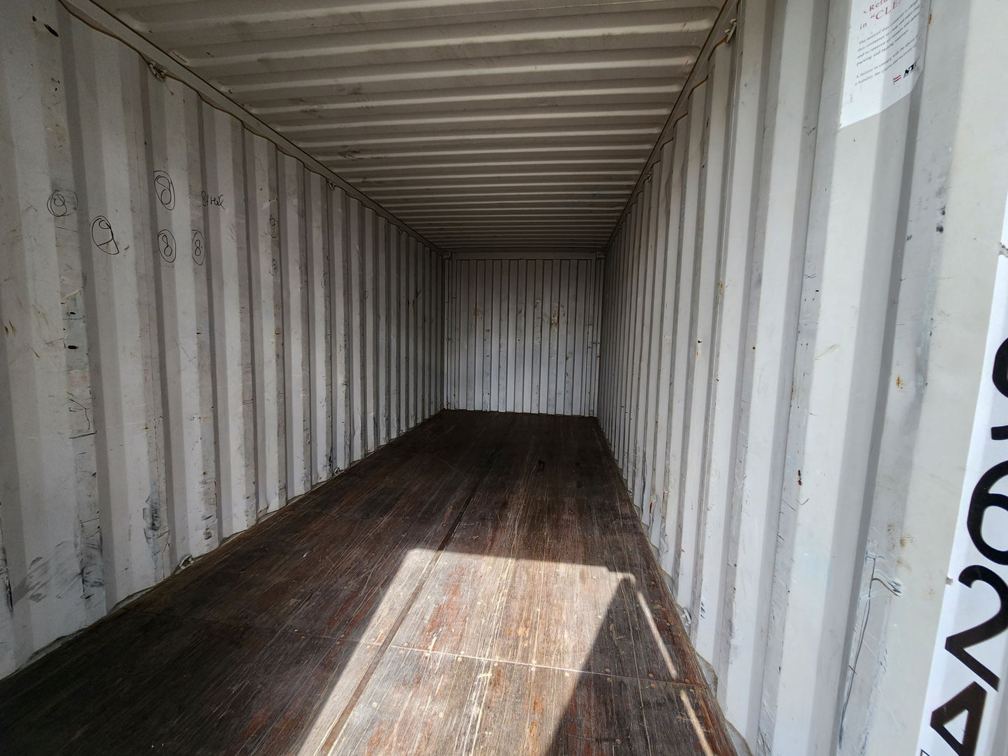 B Grade 20ft B Grade Blue Shipping Container