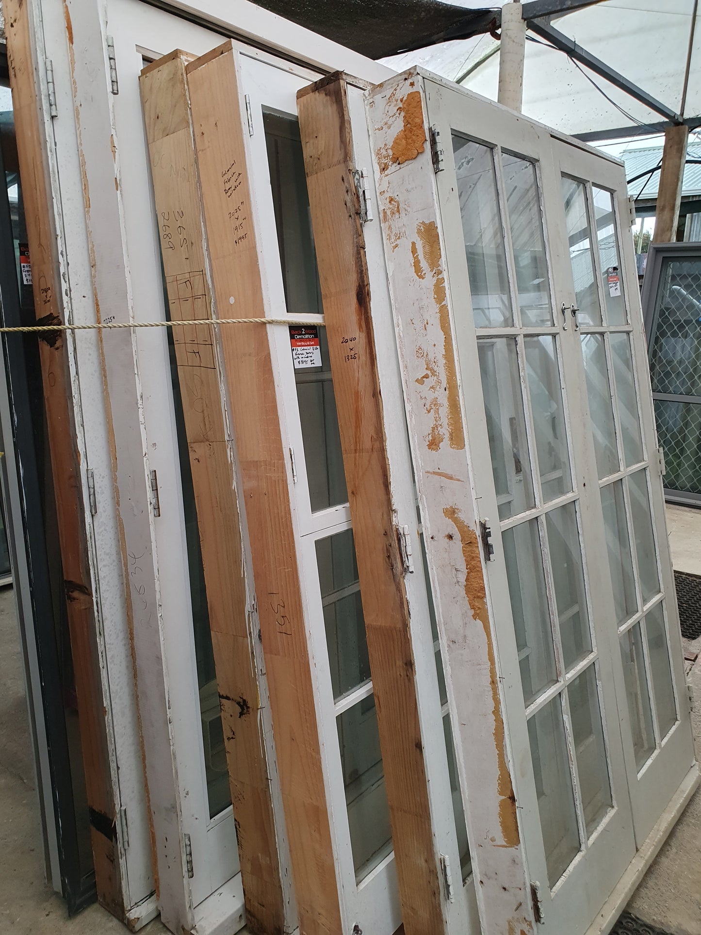 WOODEN FRENCH DOORS