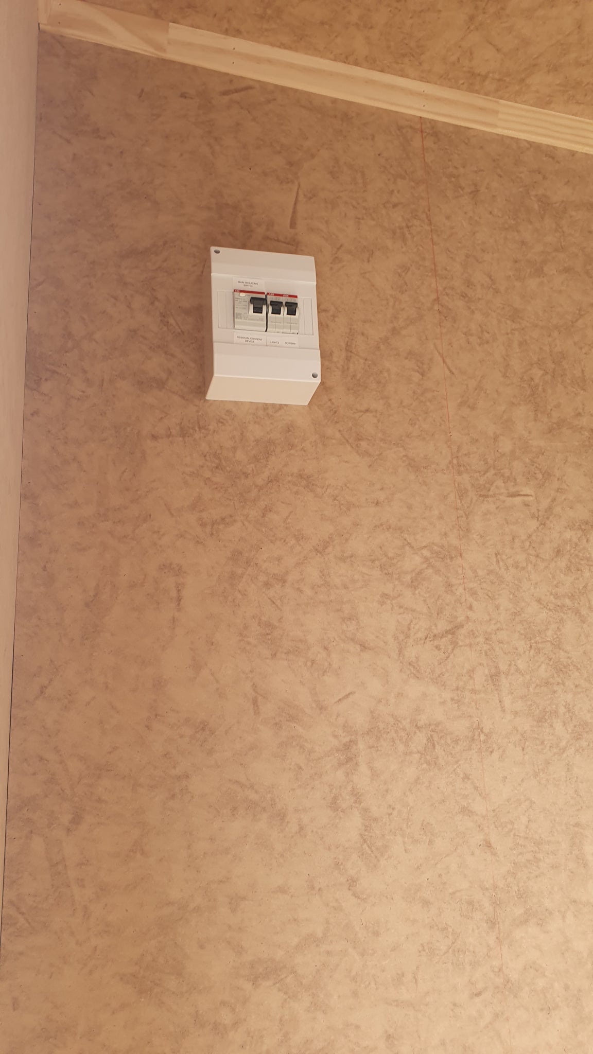 Interior wall linings, Triboard, flat finish 2400 x 1200 x 10mm