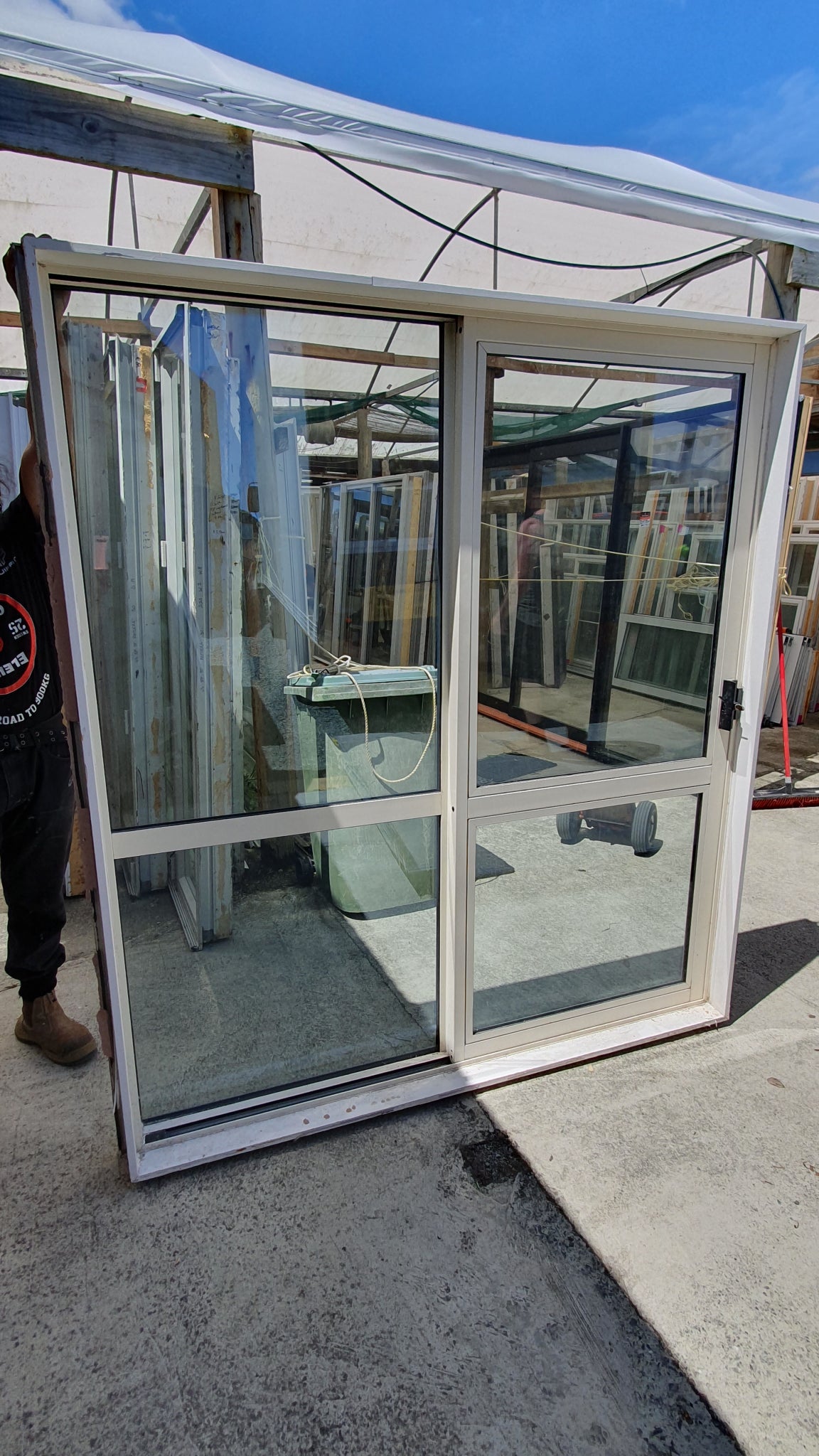 Job lot of Cream Double Glazed Joinery