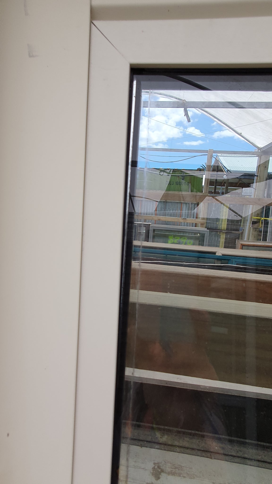 Job lot of Cream Double Glazed Joinery