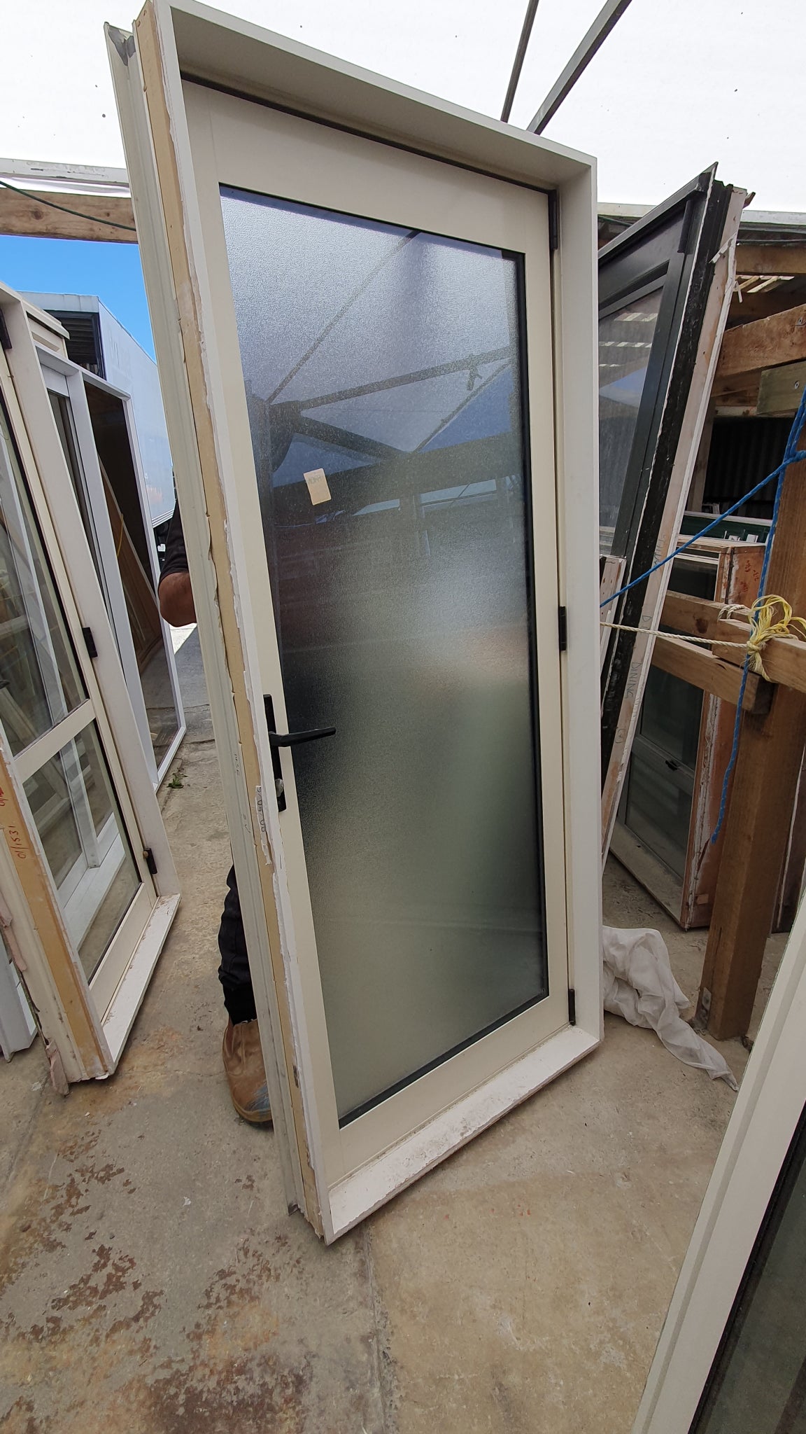 Job lot of Cream Double Glazed Joinery