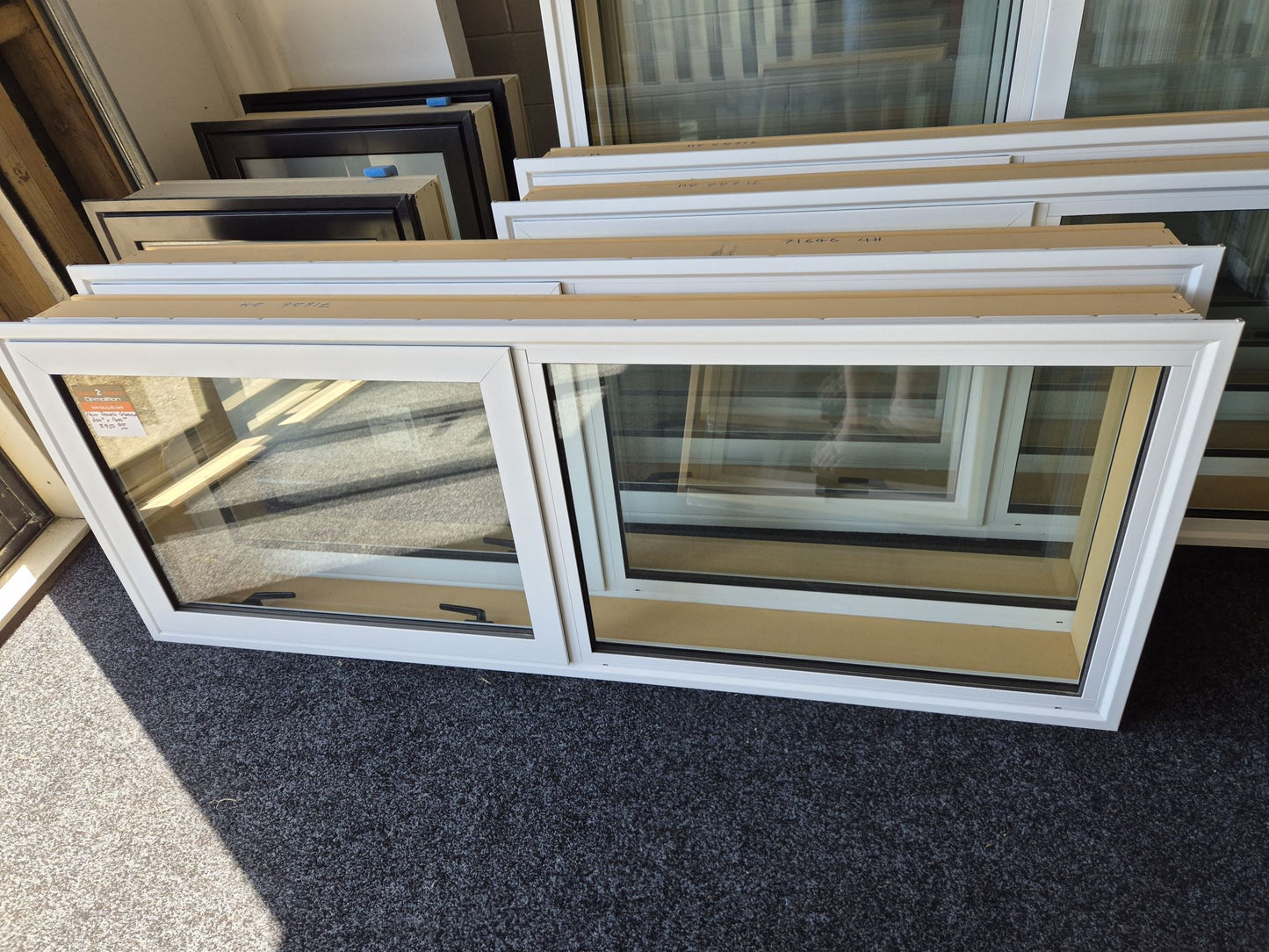 NEW DOUBLE GLAZED WHITE WINDOWS