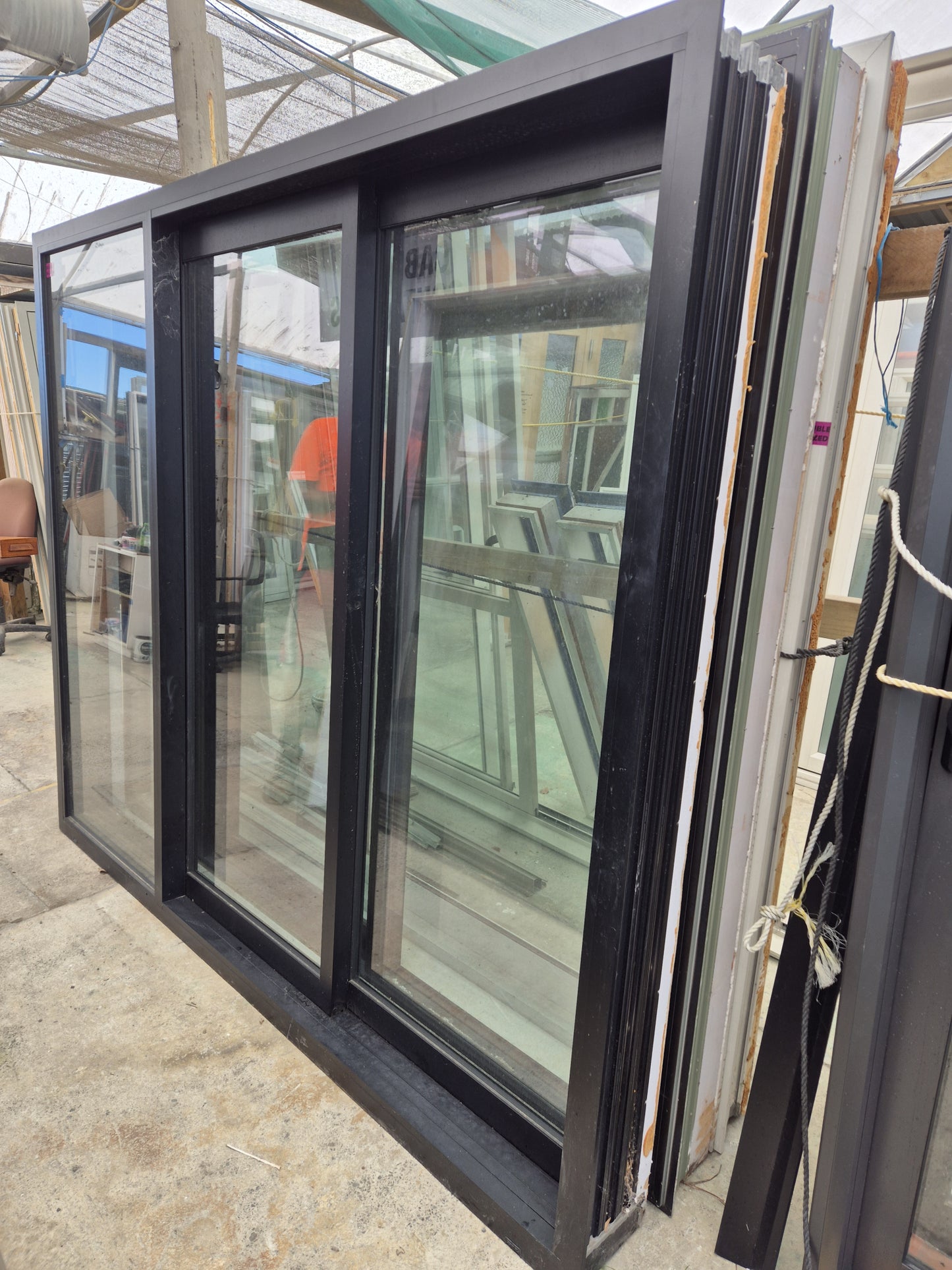 Near New Stacker Slider Double Glazed 1970 H x 2400 W
