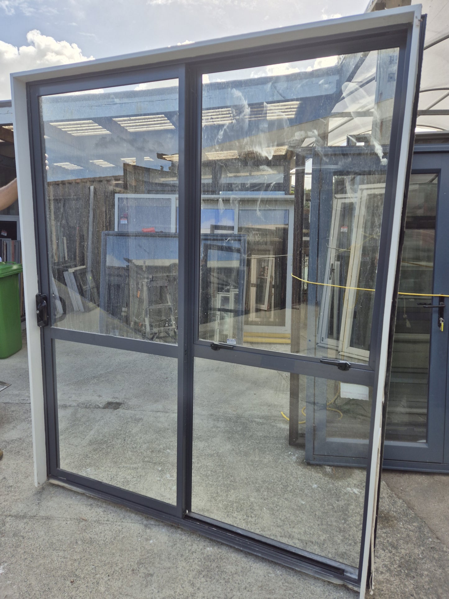 New Denim Blue Ranchslider 2.2 H x 1.8W with opening sash see matching Sliding doors