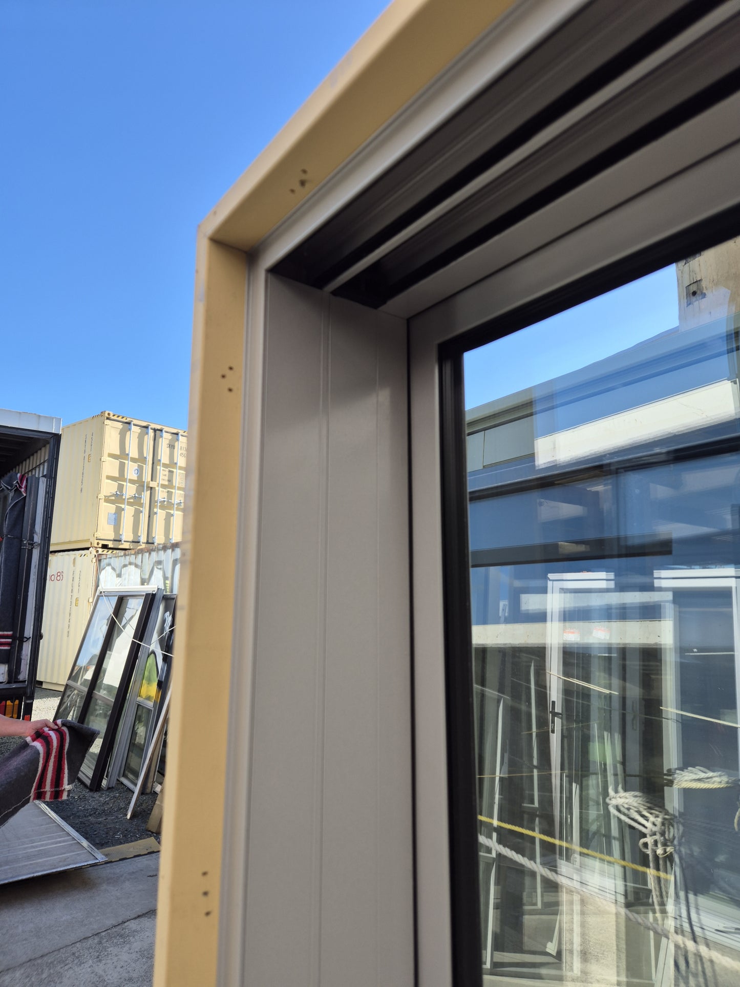Near New D/G Stacker Sliding Door 2000 H x 3050 W