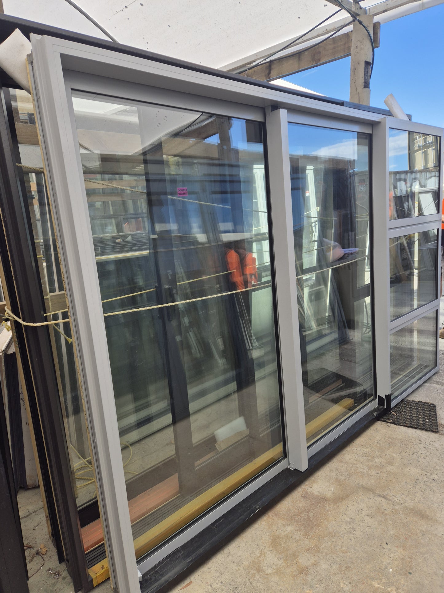 Near New D/G Stacker Sliding Door 2000 H x 3050 W