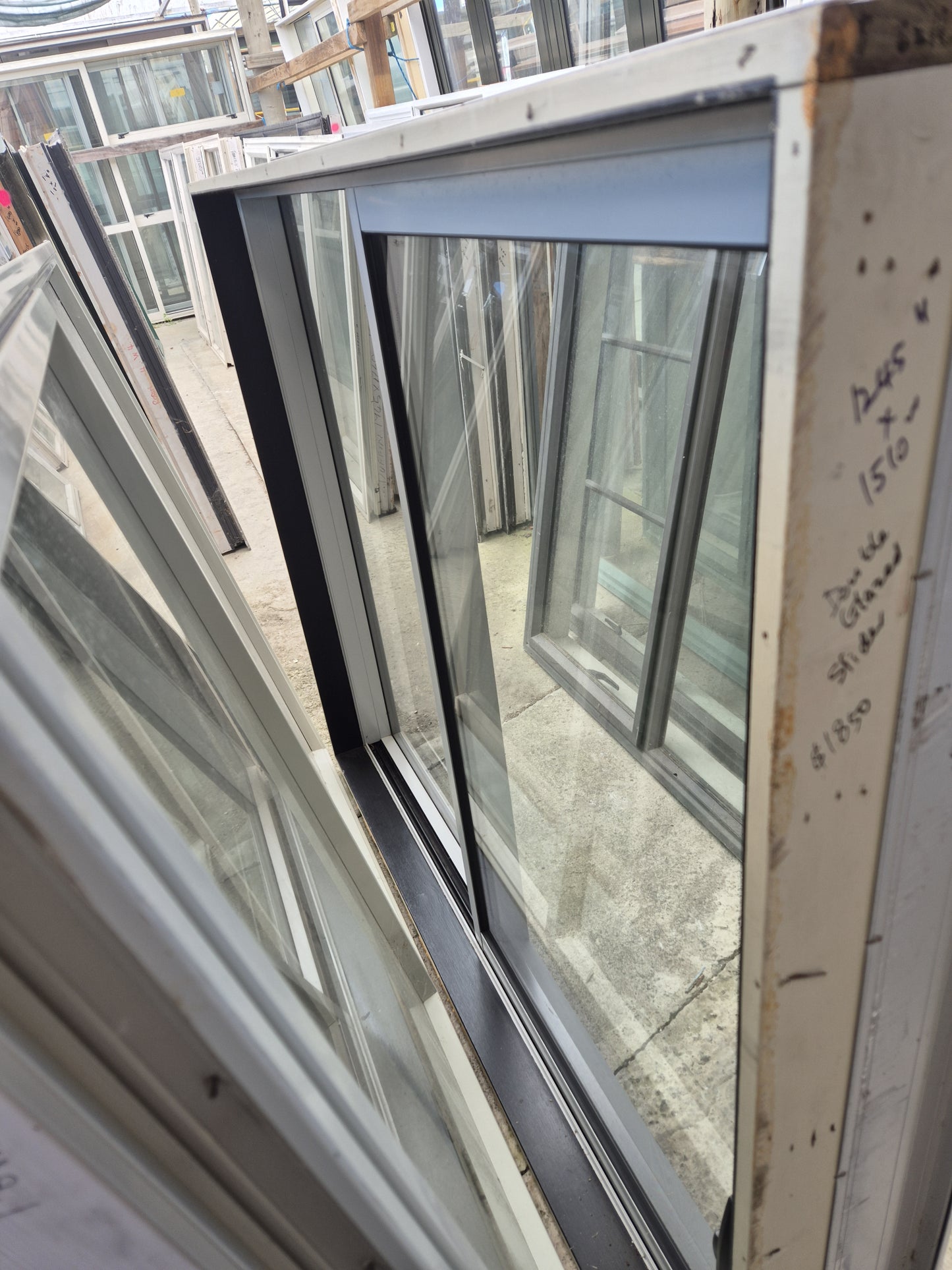 DOUBLE GLAZED SLIDING WINDOW 1245 H x 1510W