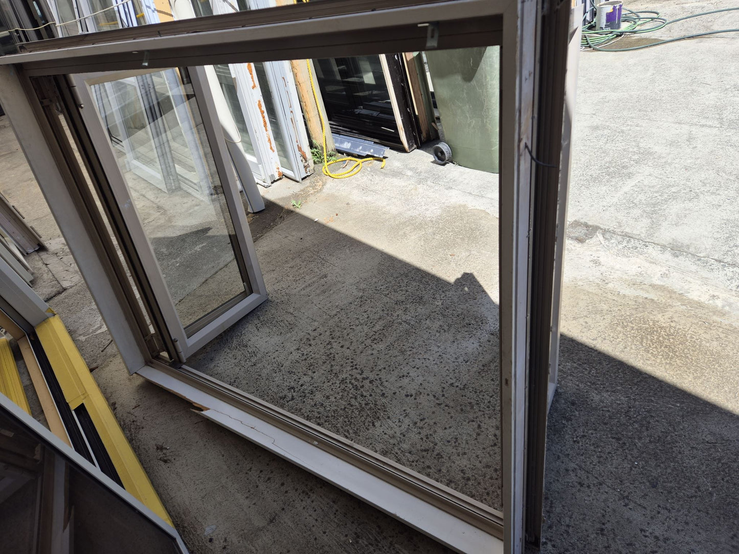 JOB LOT OF ALUMINIUM JOINERY Bifold, French door & 2 x Bifold windows