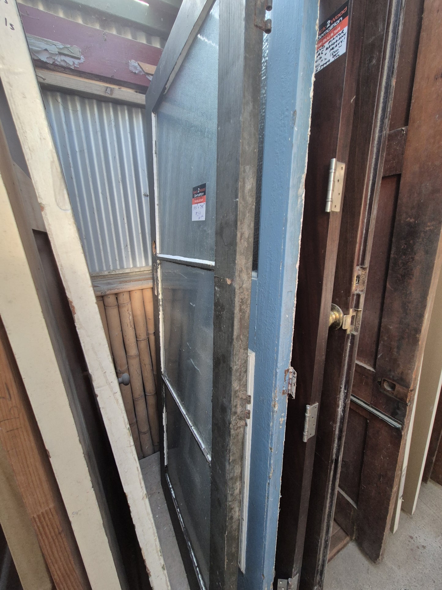 Exterior Door 3 lites 1975 H x 755