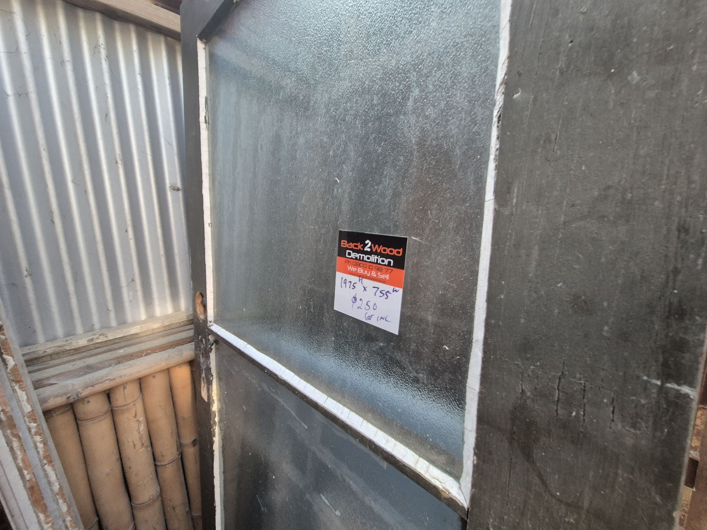Exterior Door 3 lites 1975 H x 755