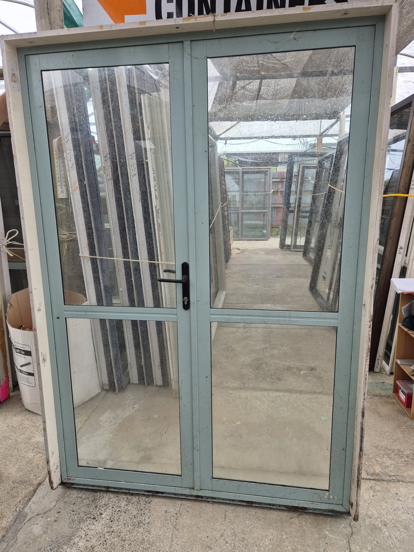 Green French Door 2 H x 1.4 W #FD0002