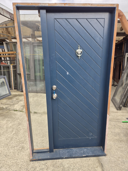 Wooden Entranceway Door 2045 H x 1160 W #ED1900