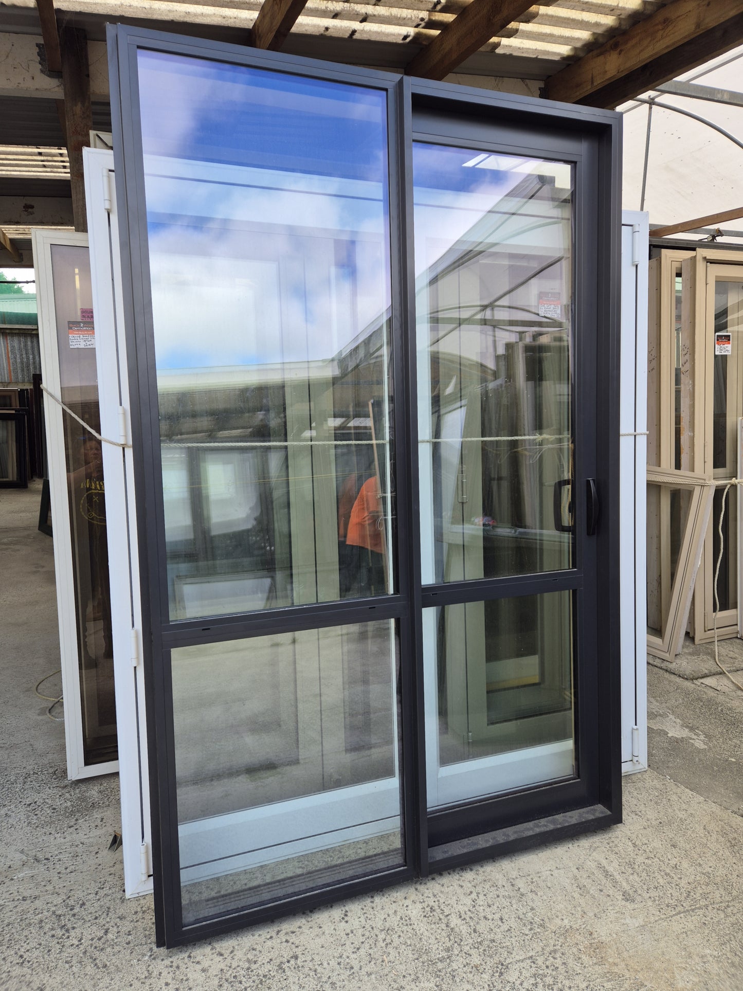 BRAND NEW DOUBLE GLAZED Ranchslider 2230 H x 1425 W (R1914)