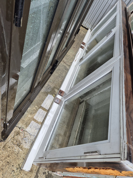 DOUBLE GLAZED WINDOW, Cedar Sashes 845 H x 2750 W (W1917)