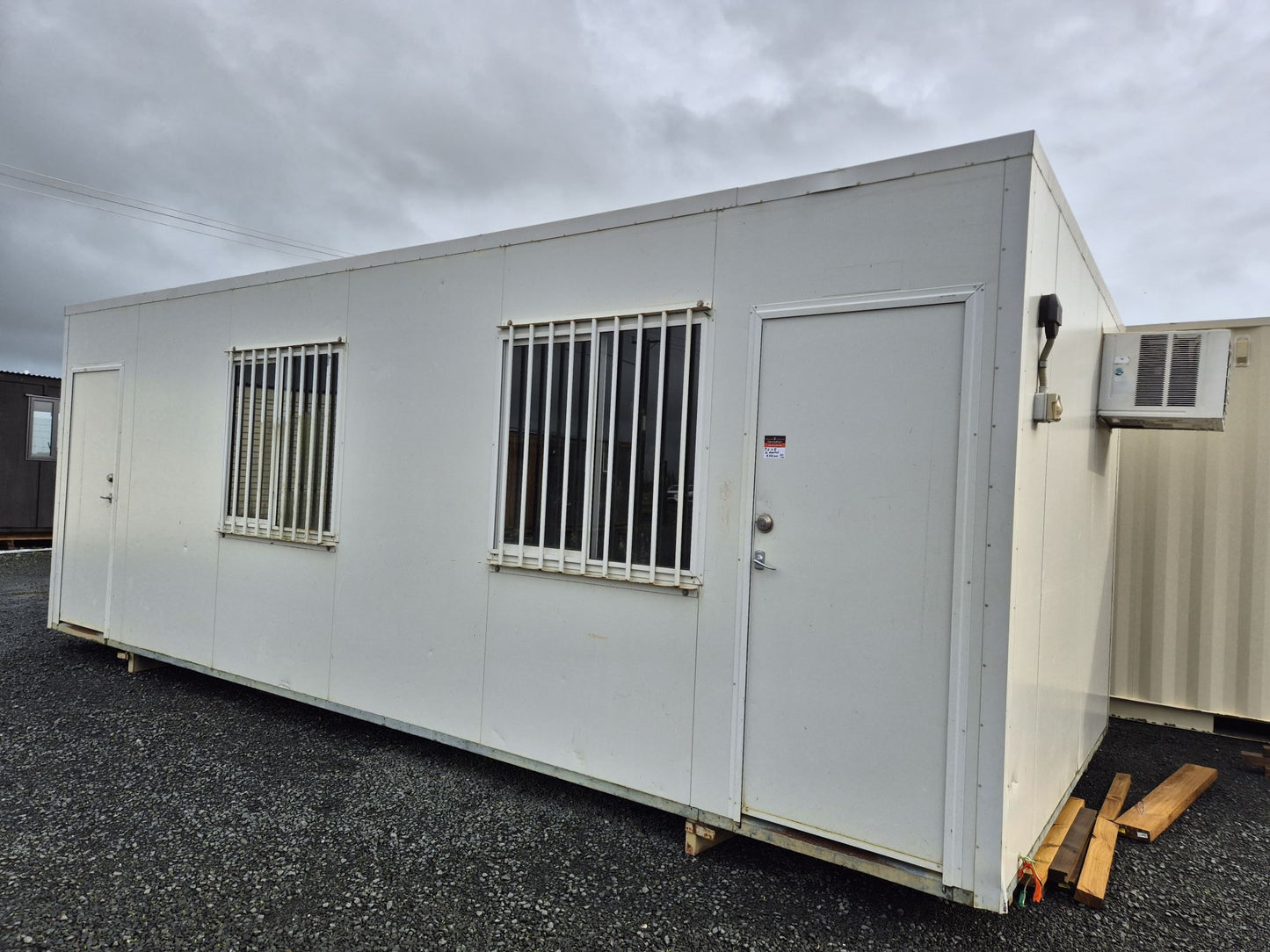 2 Room Portable Building 7.2 x 3 - Lunch Room & Site Office