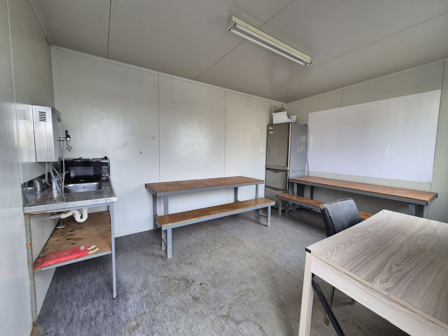 2 Room Portable Building 7.2 x 3 - Lunch Room & Site Office