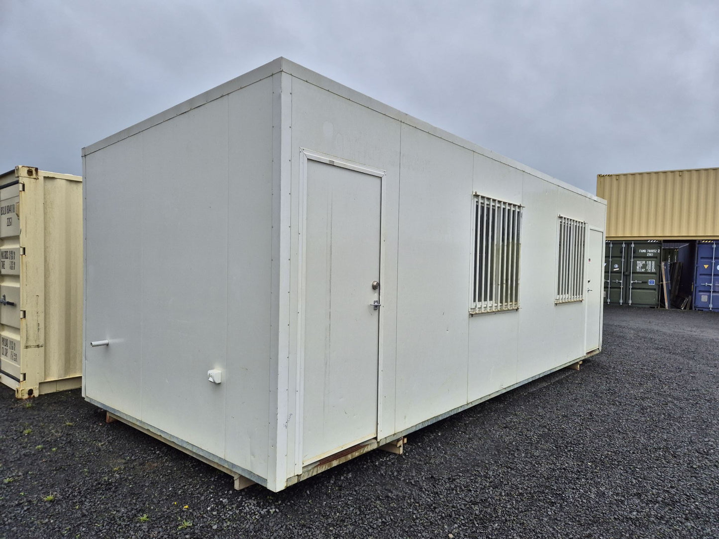 2 Room Portable Building 7.2 x 3 - Lunch Room & Site Office