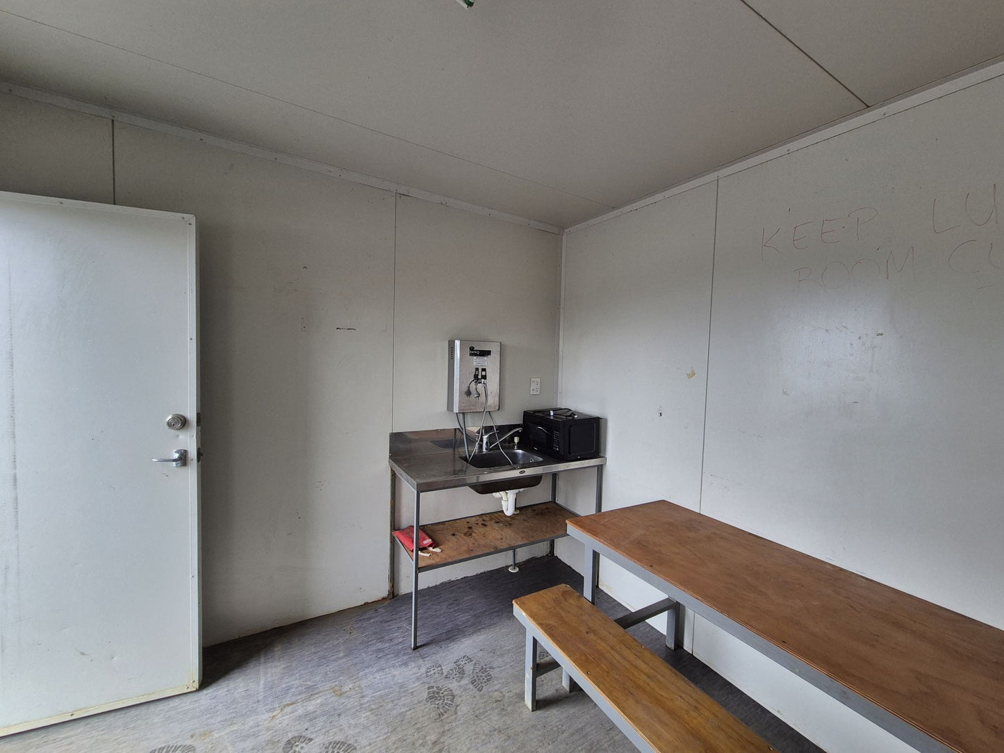 2 Room Portable Building 7.2 x 3 - Lunch Room & Site Office