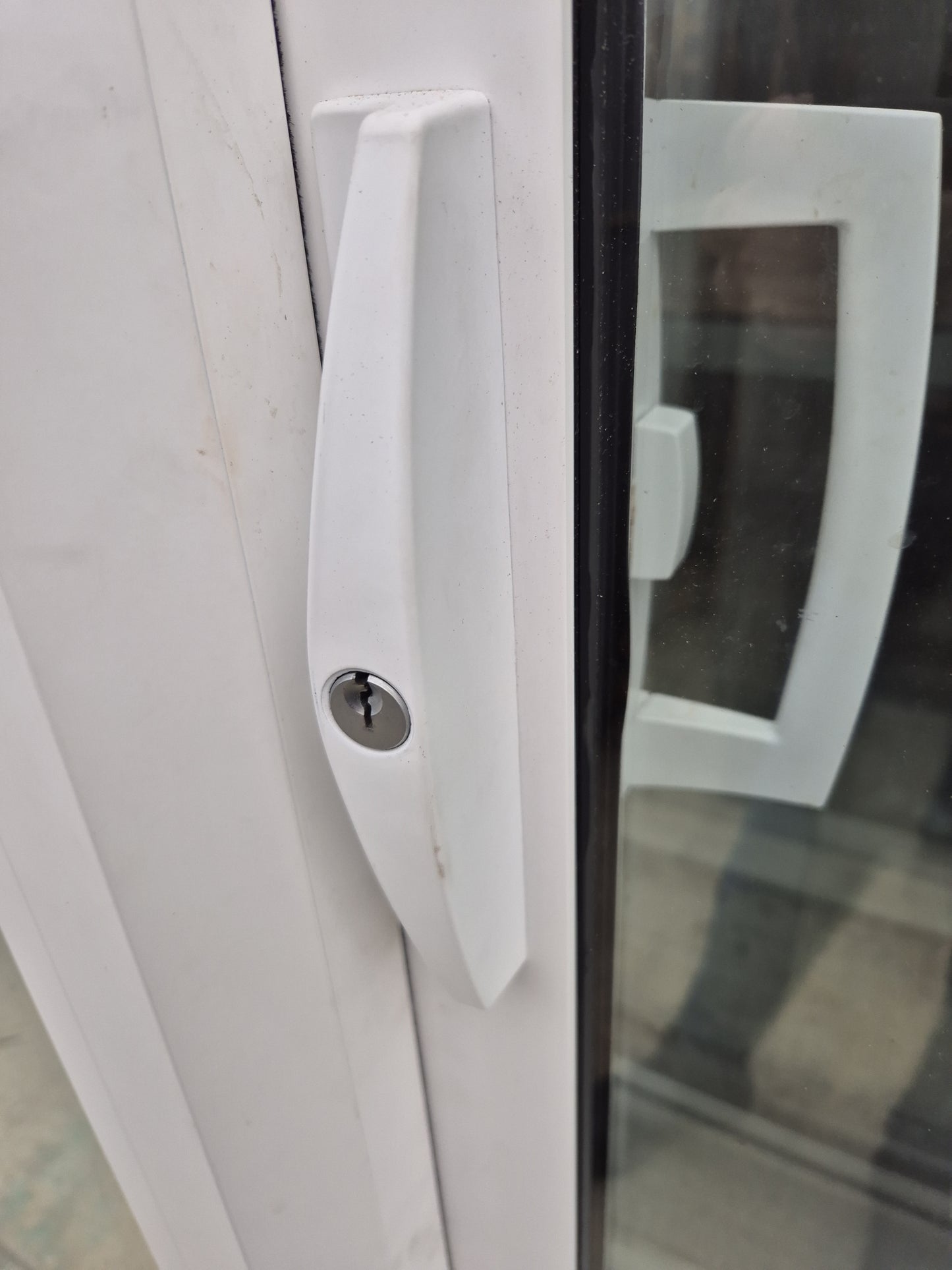 Near New Double Glazed White Ranchslider 2 H x 2.5 W #R1934