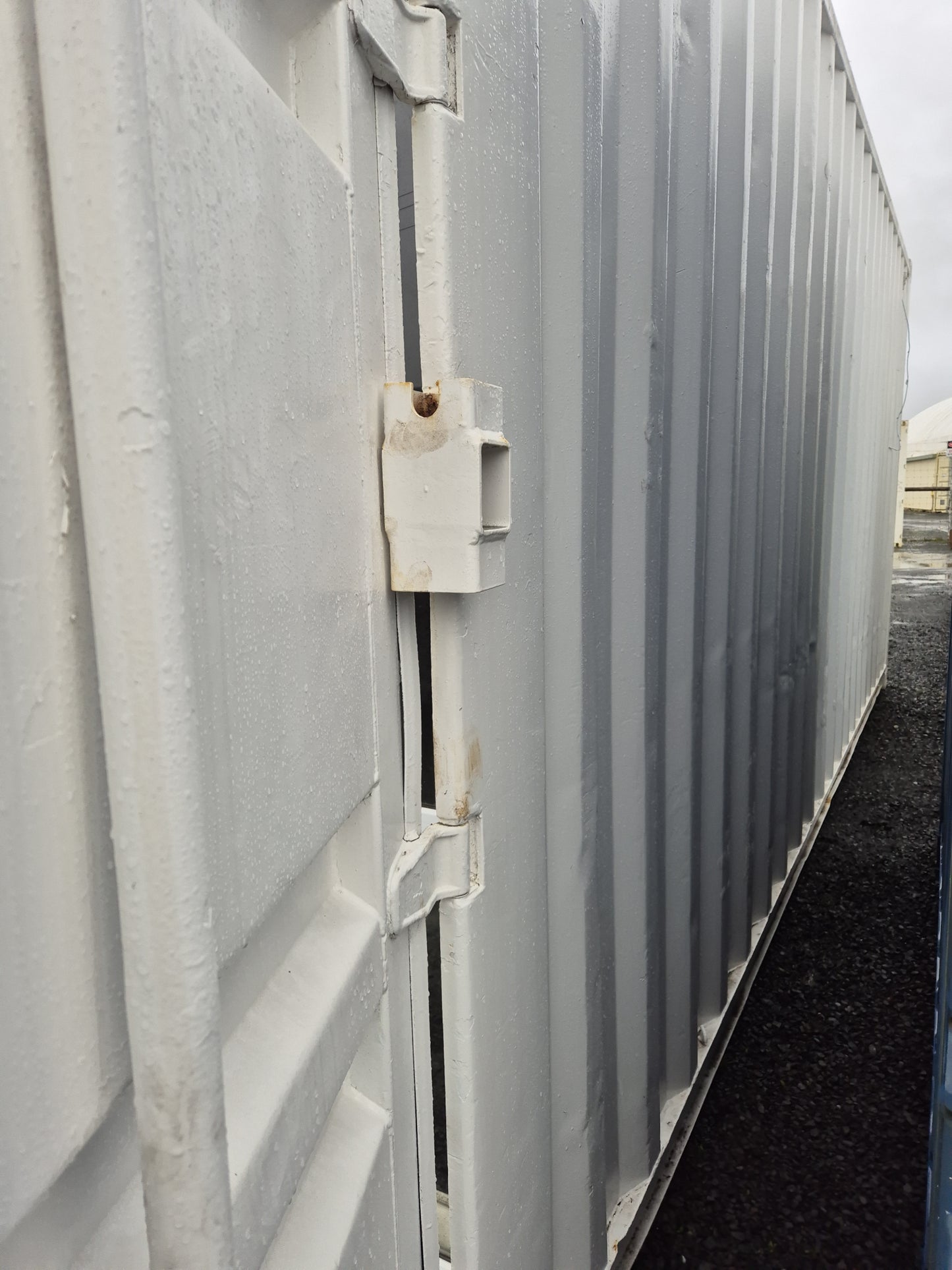 20ft High Cube Shipping Container / Site office conversion with secure shutters & wired