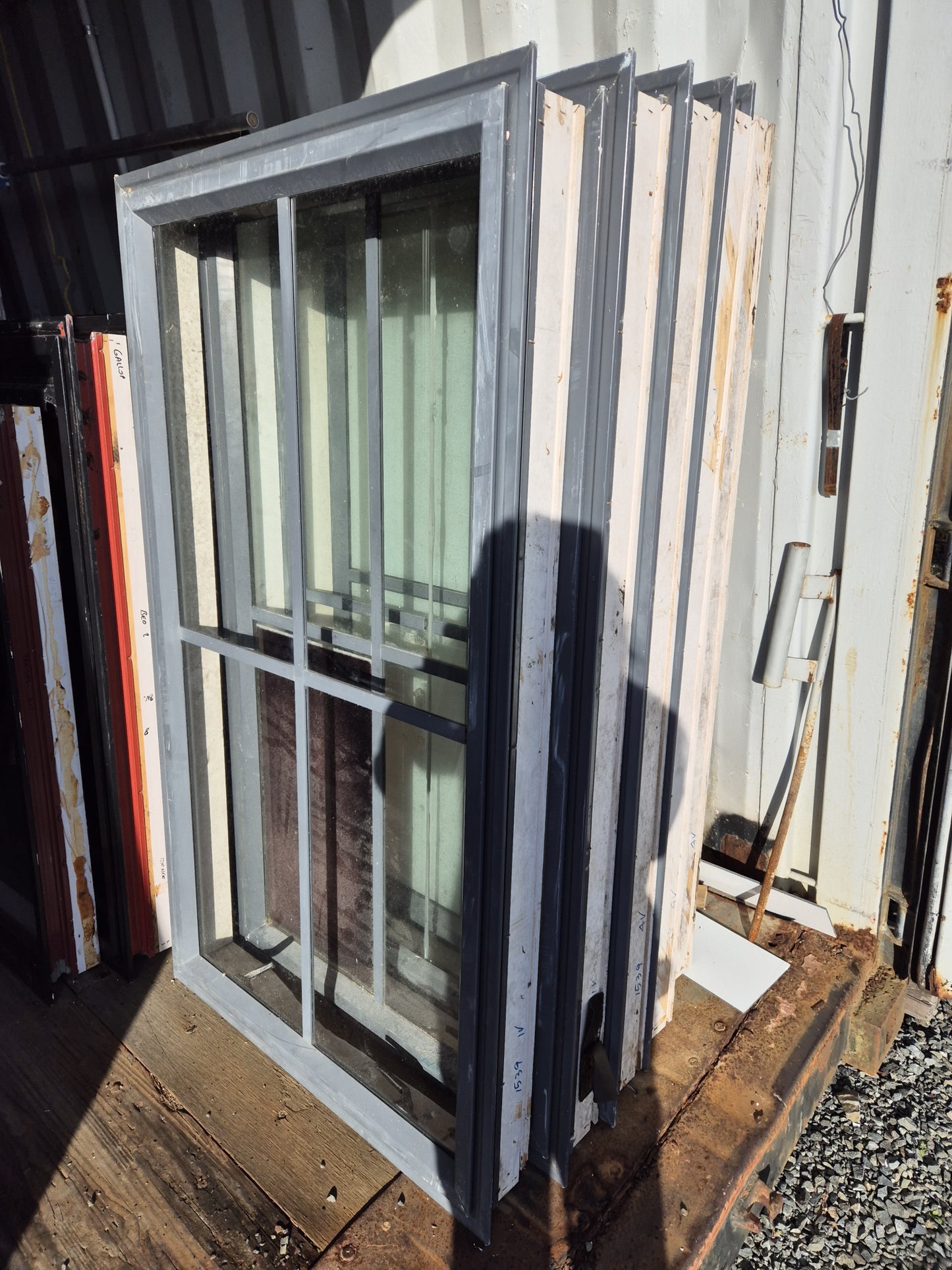 Awning opening windows Grey Friars 1.4H x .8W (6 available) #W1941