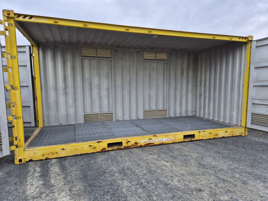 HIGH CUBE 20FT DANGEROUS GOODS CONTAINER, SIDE OPENING, GD COND