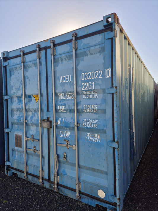 Good Dry 20ft Container with lock box