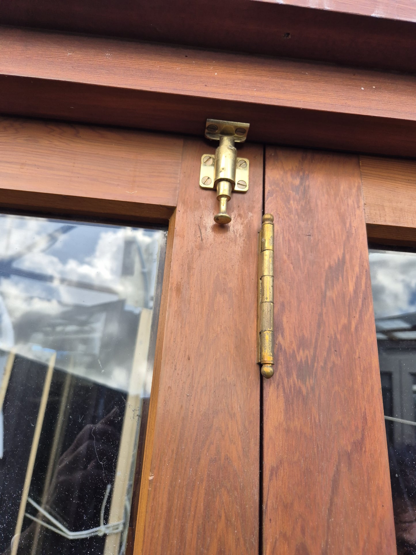 Beautiful Cedar Bifold Doors 2190 x 2.4W Folds to RHS #30c, see matching joinery