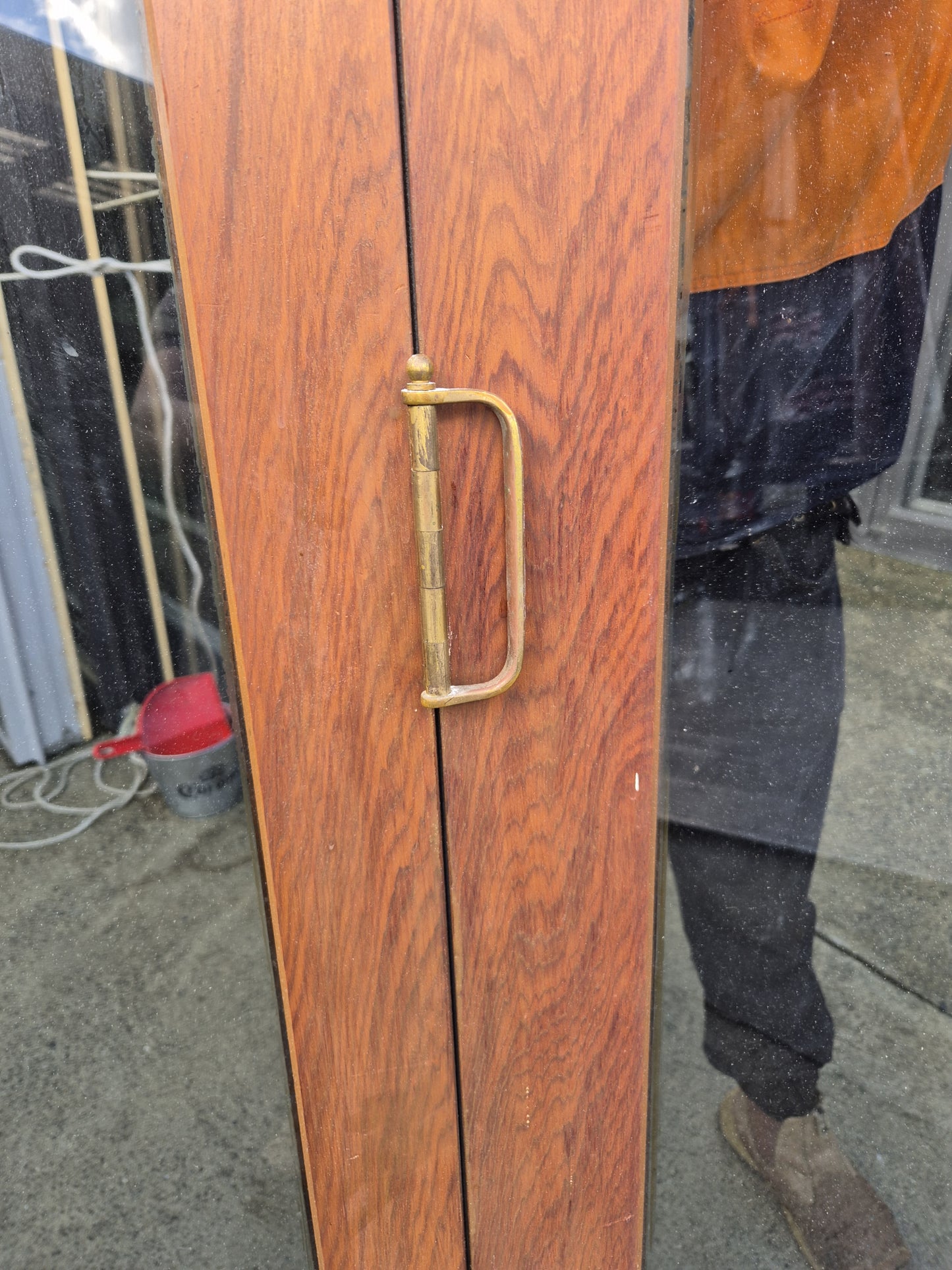 Beautiful Cedar Bifold Doors 2190 x 2.4W Folds to RHS #30c, see matching joinery