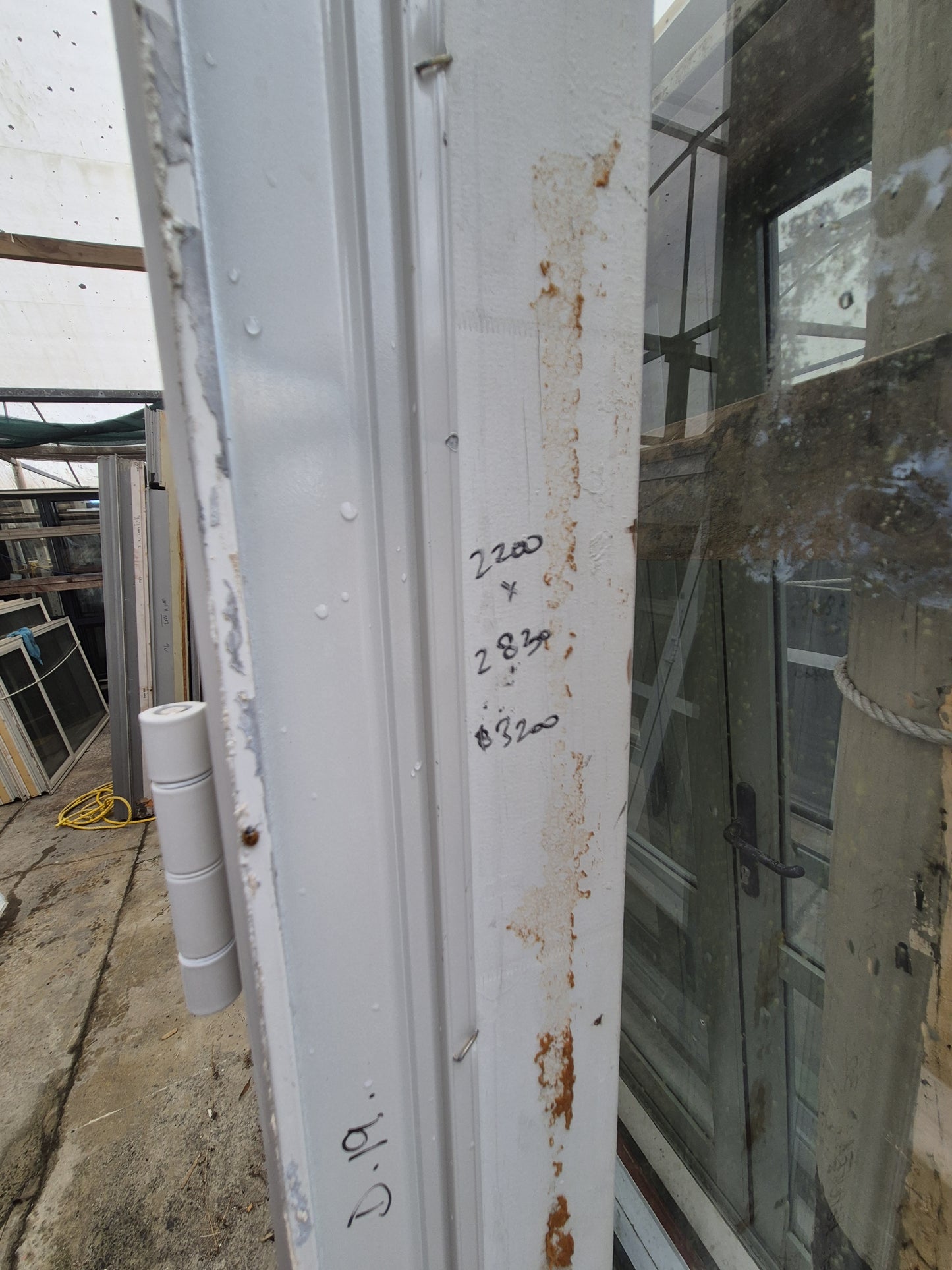 Bifolding doors 2200 H x 2830 W In good condition #1989