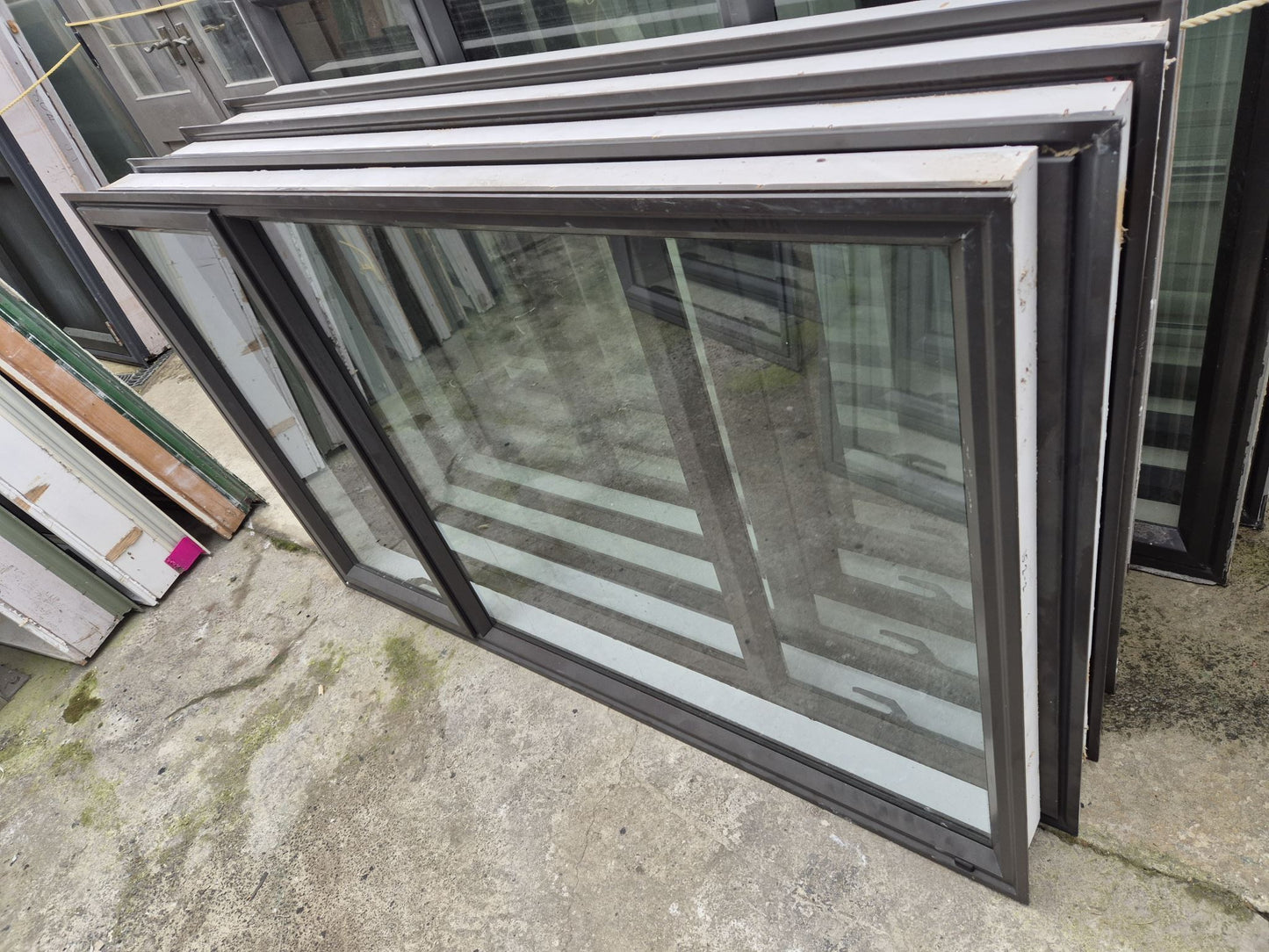 Aluminium Windows, 1 H x 1.6 W, matching doors also available #1951