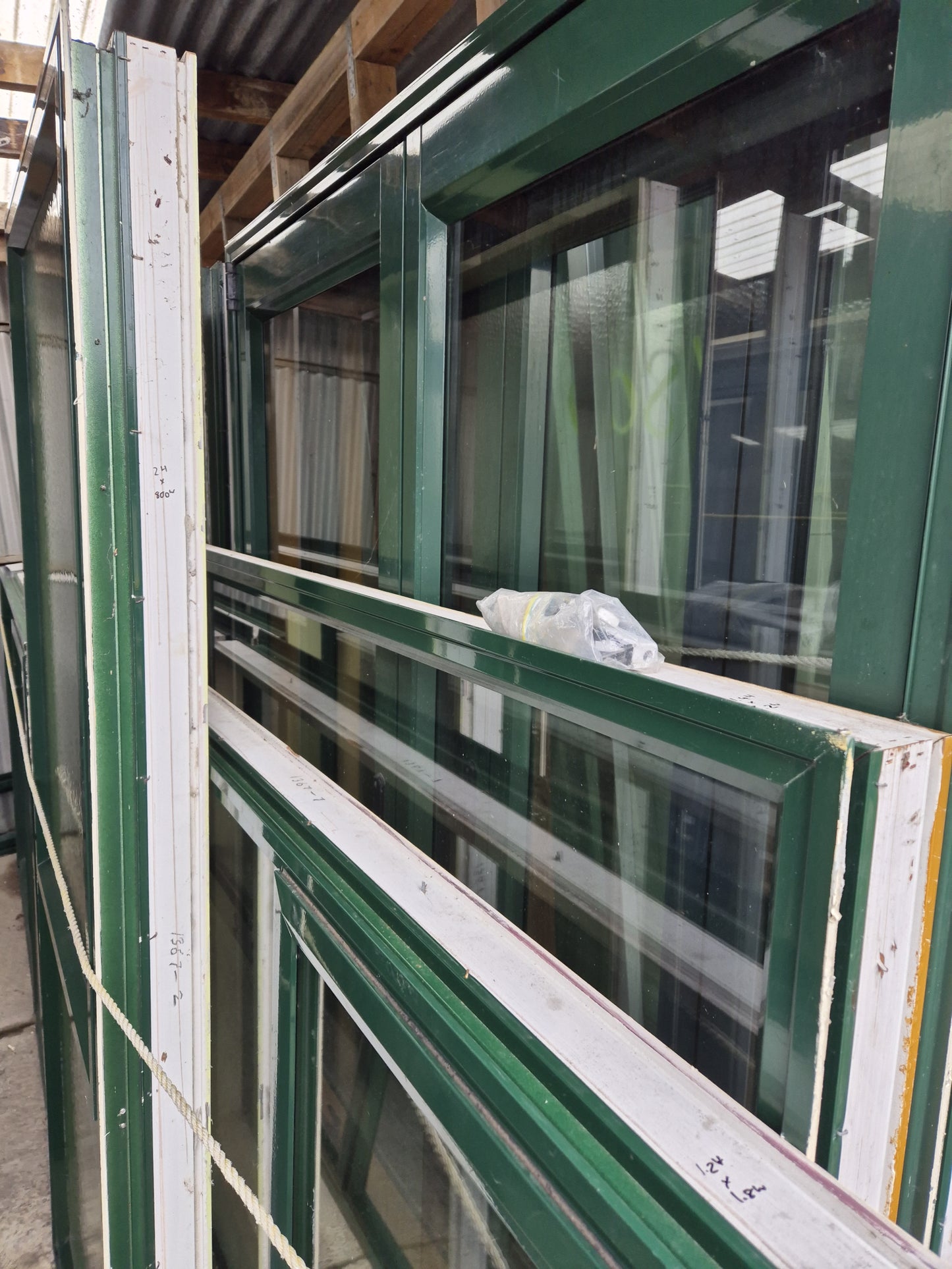 House lot of Permanent Green Joinery, priced individually