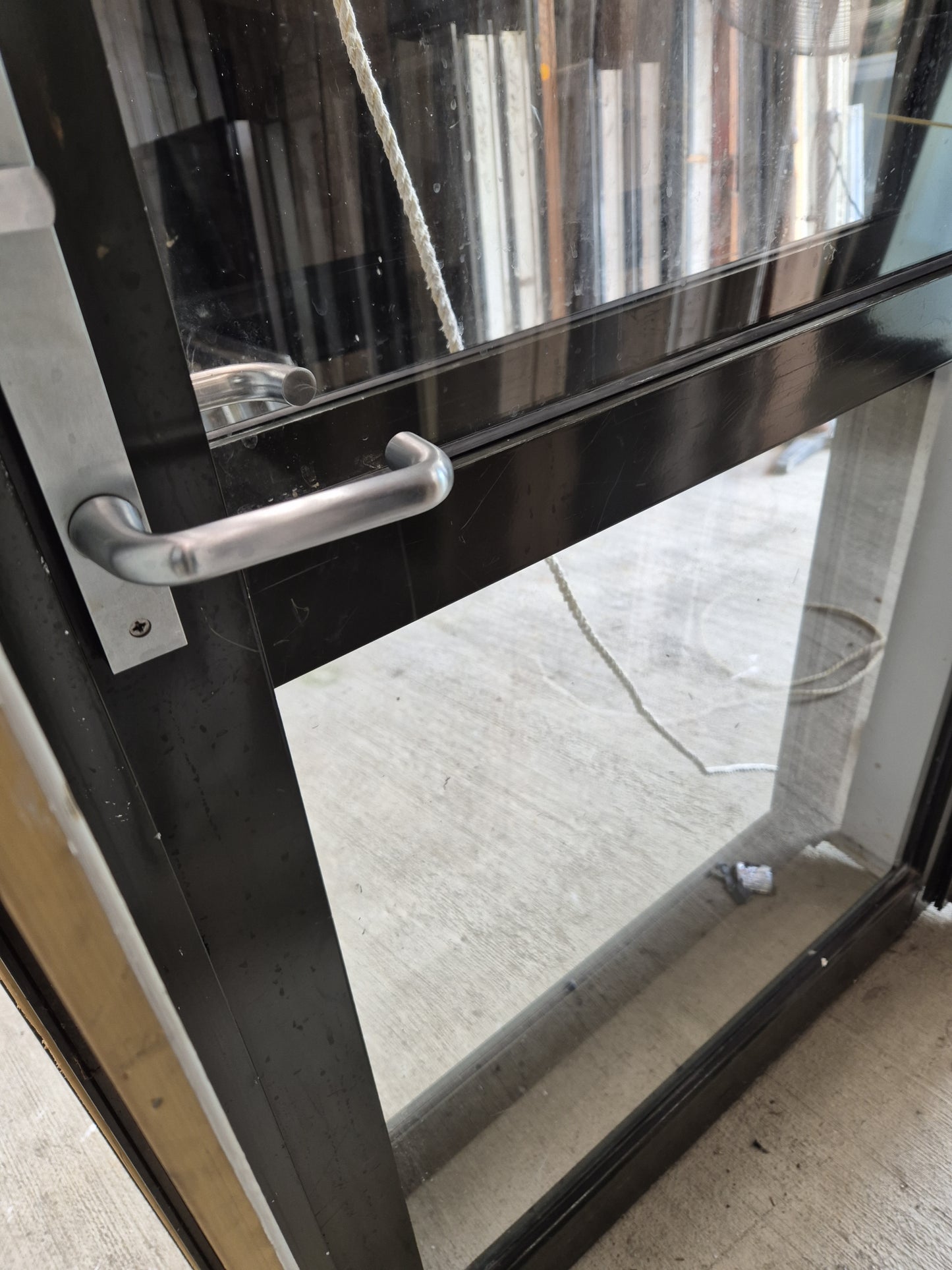 Wide Karaka Green Door, opens inwards 2100 H x 970 W