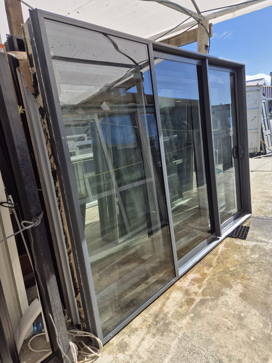 Near New Double Glazed Stacker Slider 2220 H x 3000 W #2010