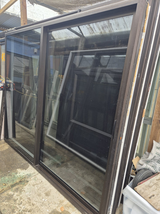 DOUBLE GLAZED Bronze Ranchslider 2 H x 2.4 W #2040