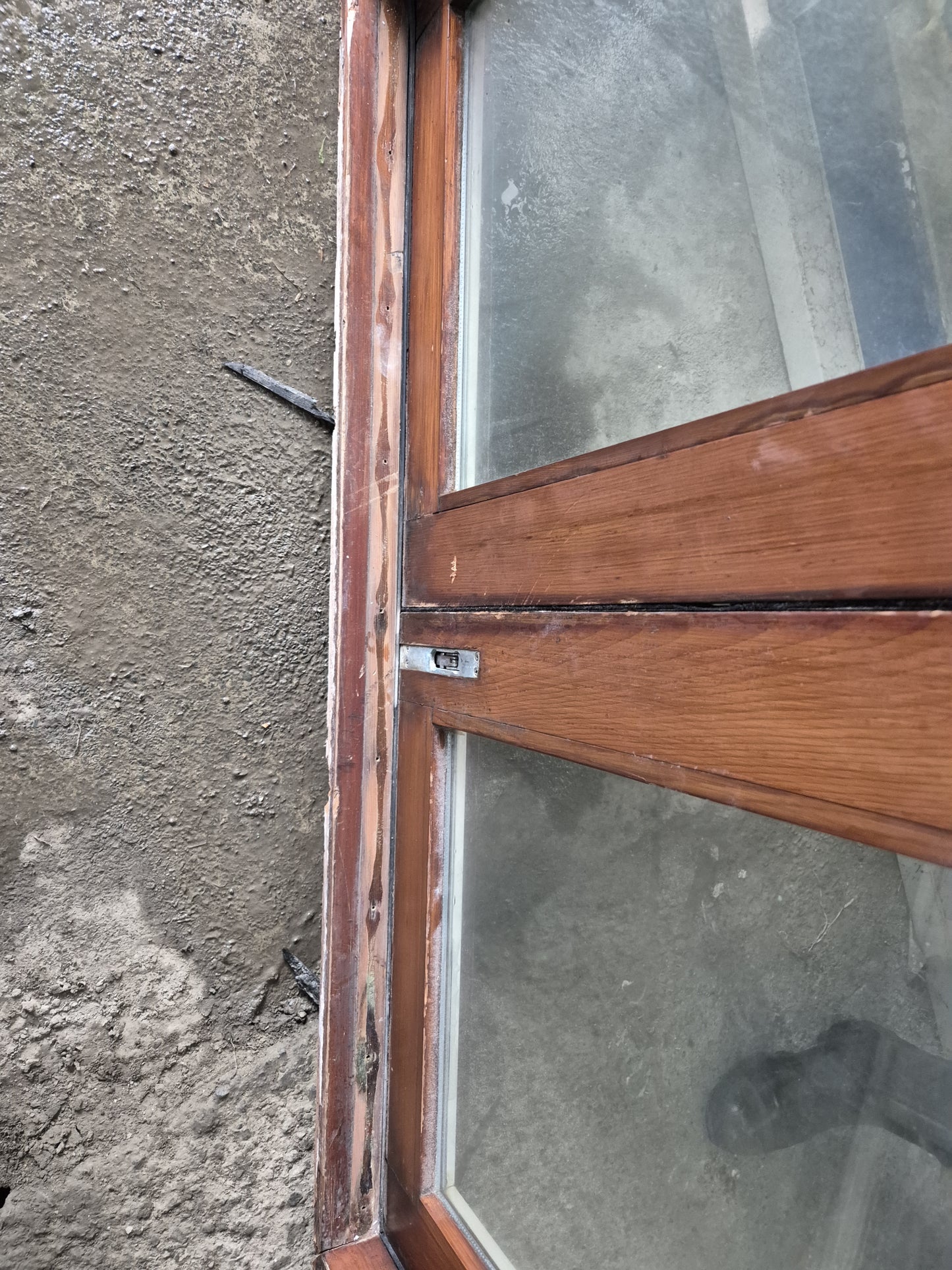 Aluminium & Cedar French doors 2120 H x 2800 W #2044f