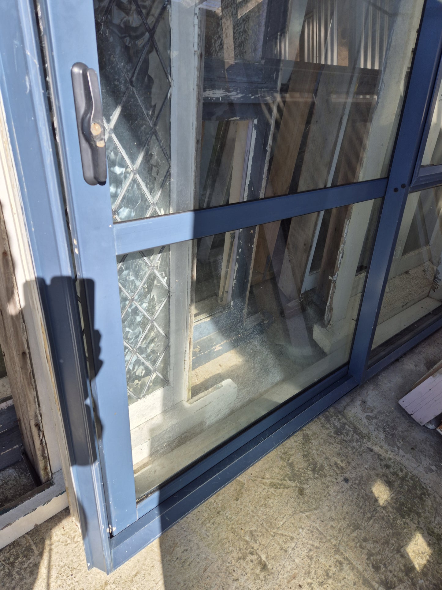 Ranchslider with opening window 2 H x 2.2 W #2058