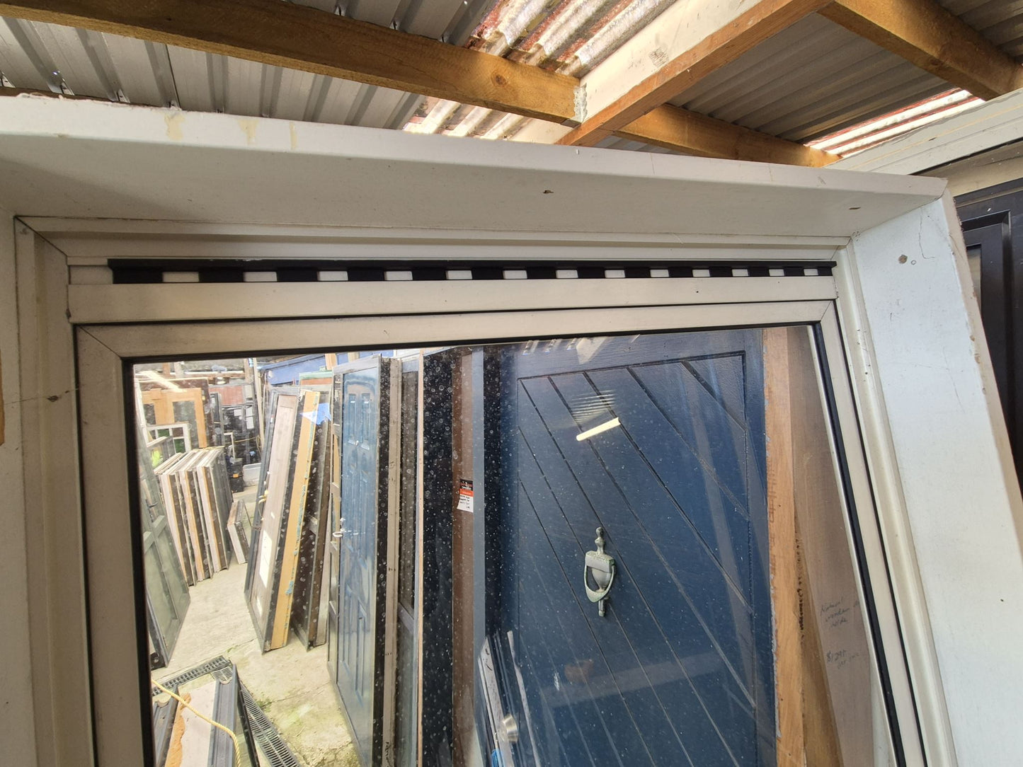 Cream Aluminium Window 2010 H x 700 W (4 available) #2075