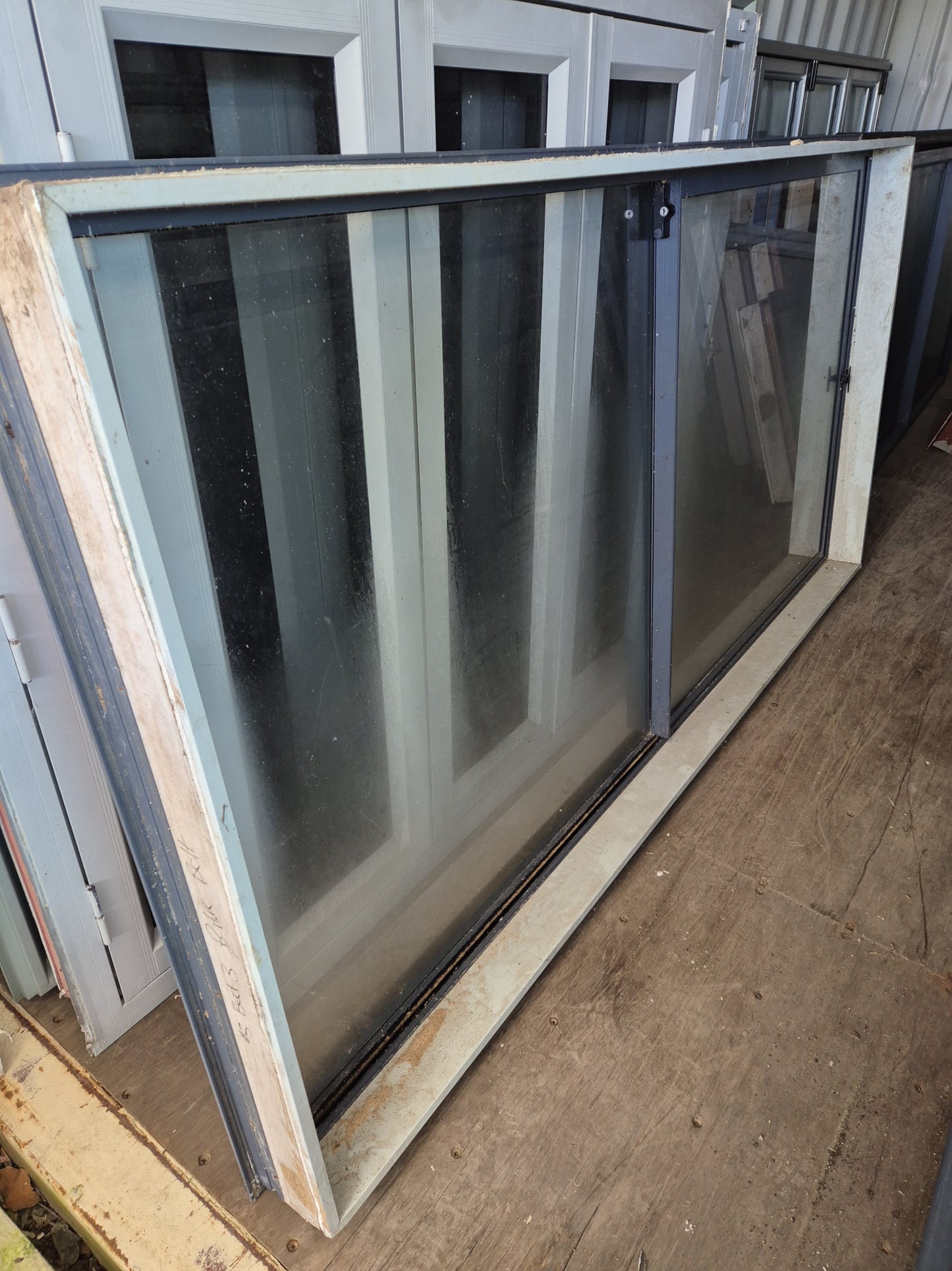 Denim Blue Sliding Window 1.2 H x 2.4W #2081