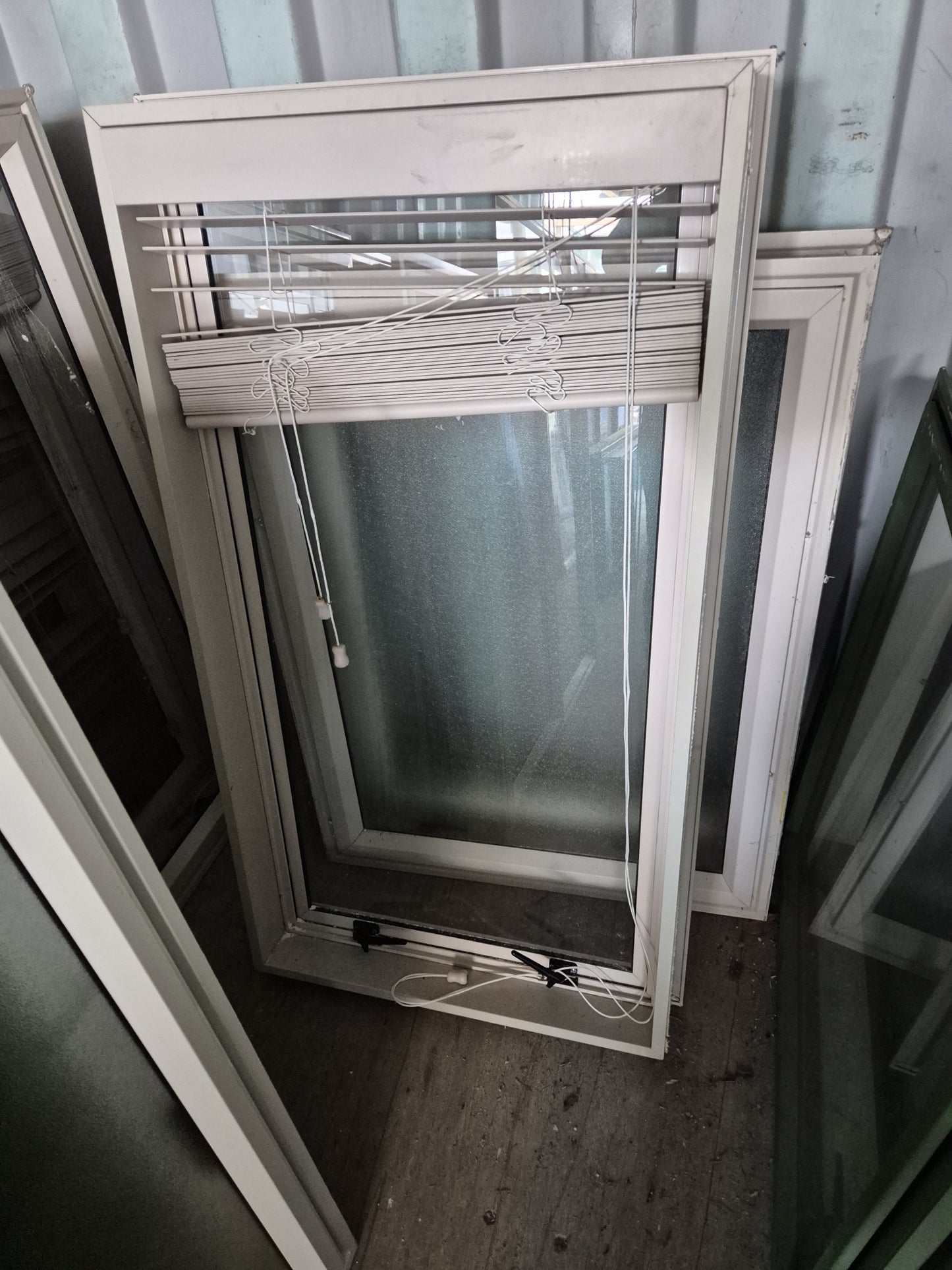Aluminium windows 1200 H x 650 W Gd cond (3 available) #2083