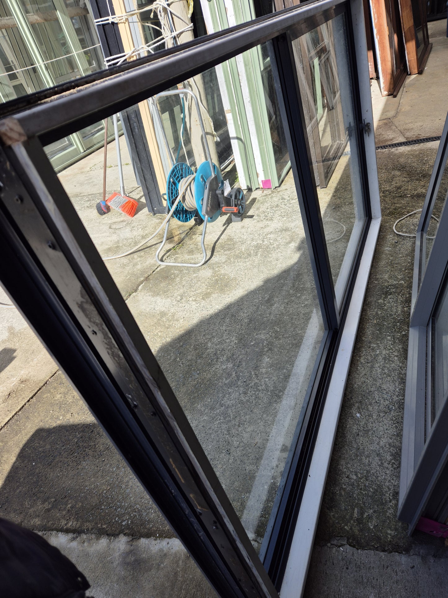 Denim Blue Sliding Window 1135 H x 2115 W #2072