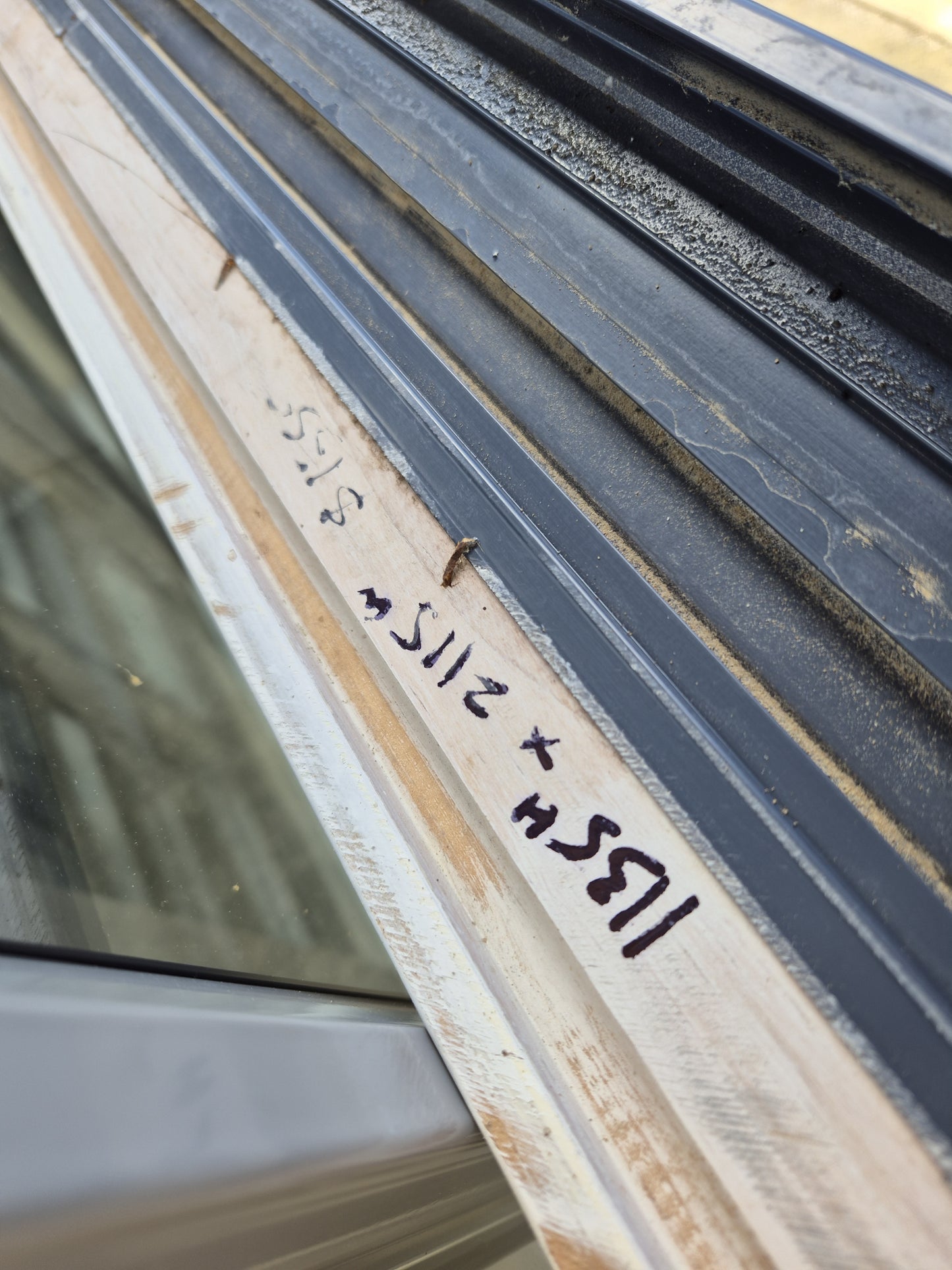 Denim Blue Sliding Window 1135 H x 2115 W #2072